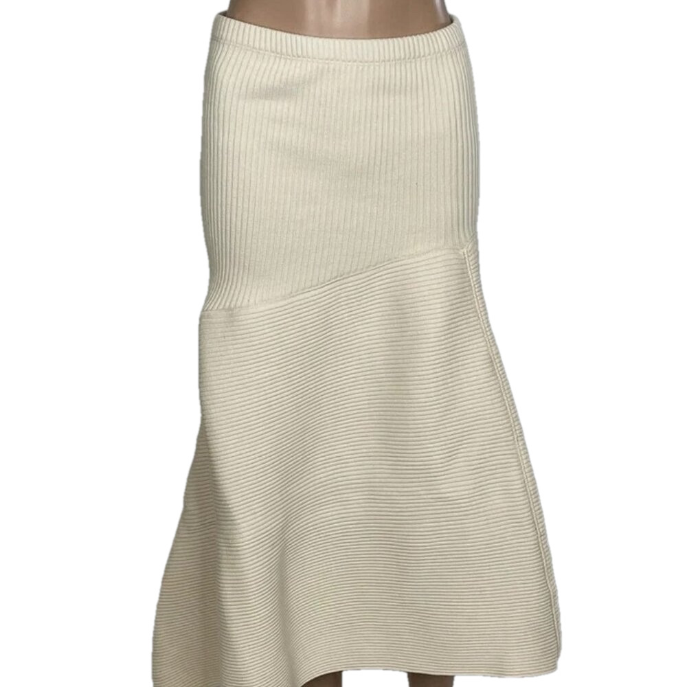 New Hope For Flowers Women's Skirt High-Low Size S/M Cream